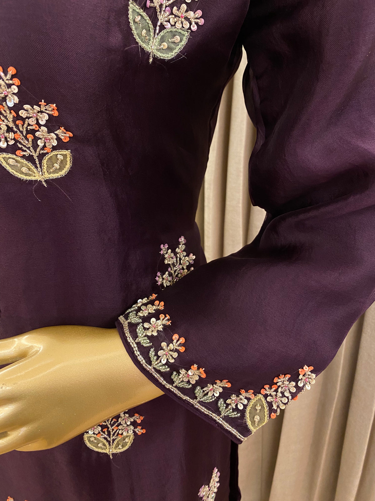 Fabric Printed Organza