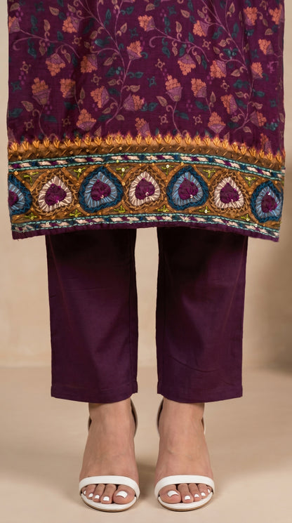 Deep Maroon Salwar Suit Set