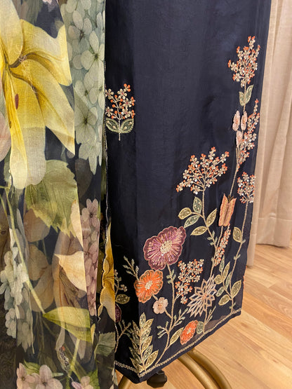 Fabric Printed Organza