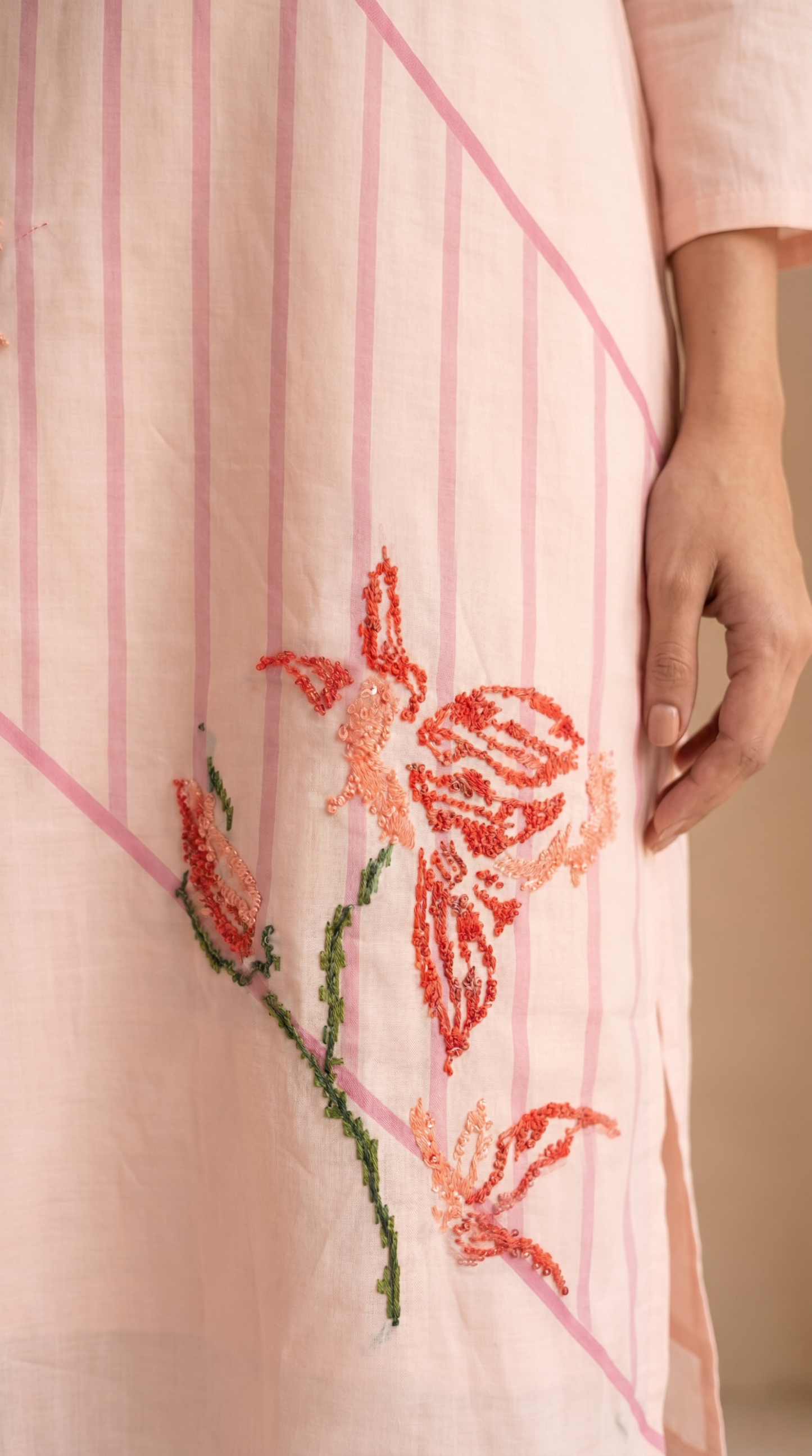 Light Pink Salwar Suit Set