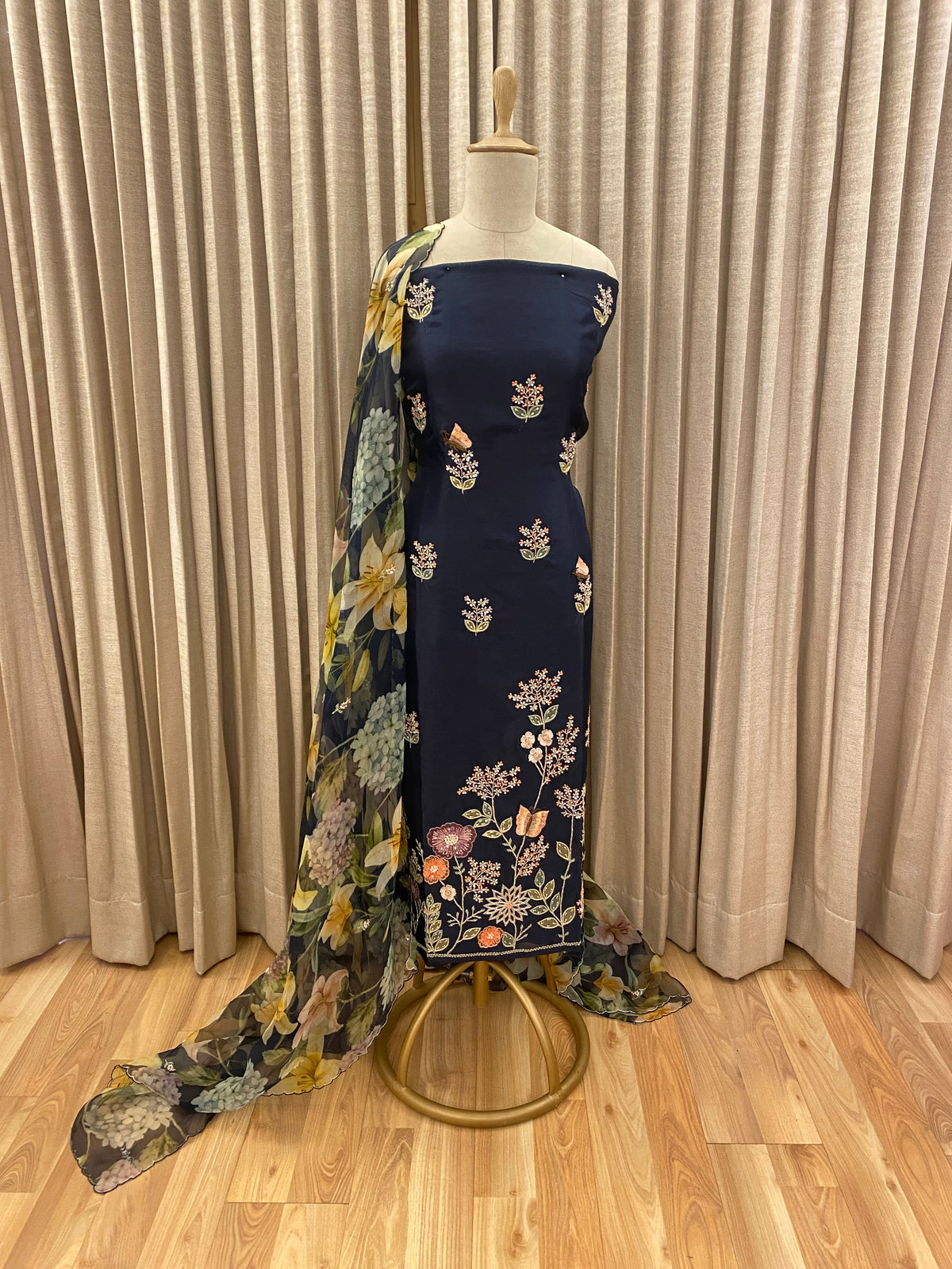 Fabric Printed Organza