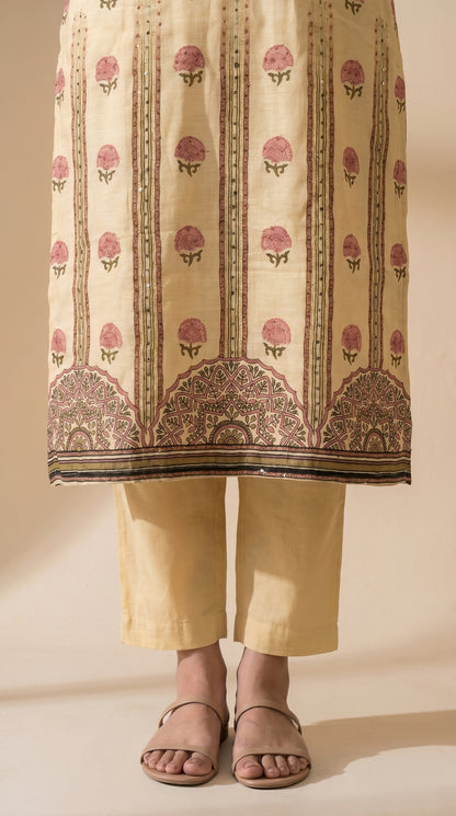 Beige Colour Salwar Kameez Suit