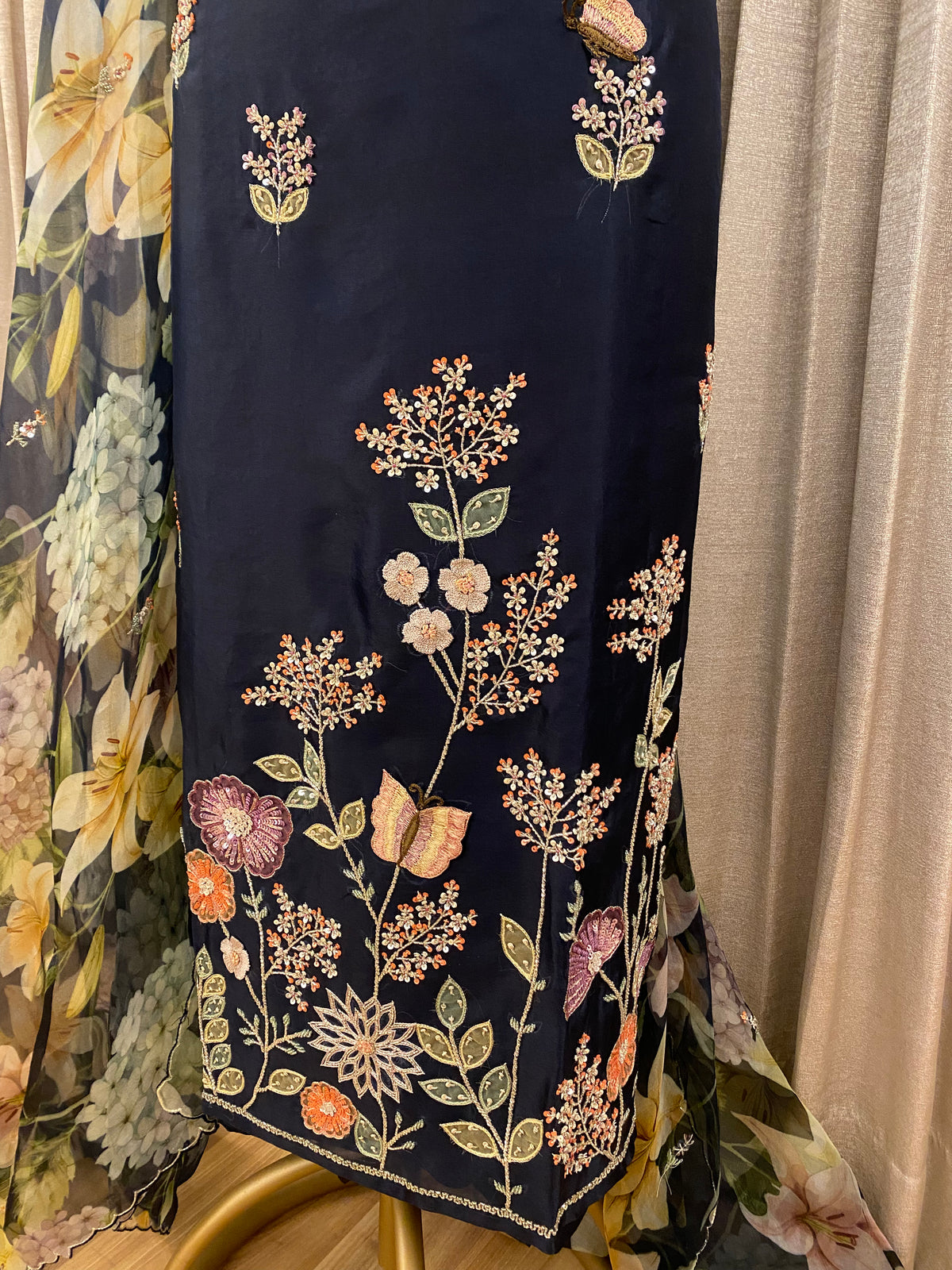 Fabric Printed Organza