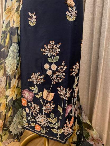 Fabric Printed Organza