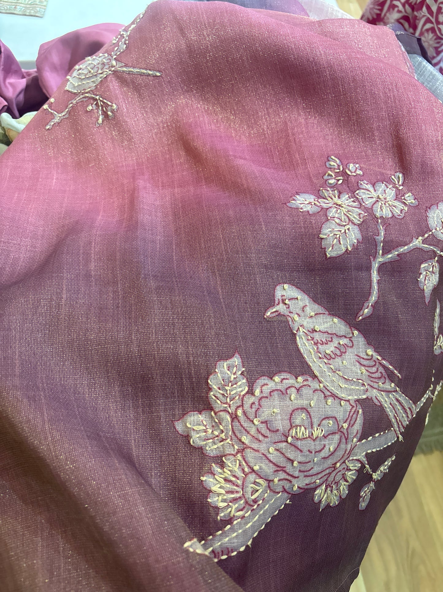 Rosy Pink Salwar Suit Set