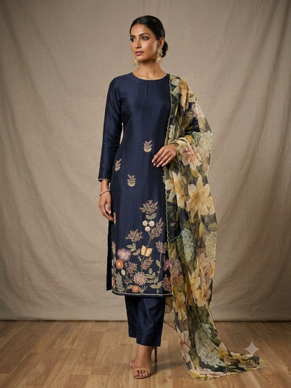 Fabric Printed Organza