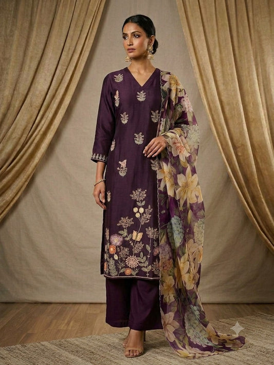 Fabric Printed Organza