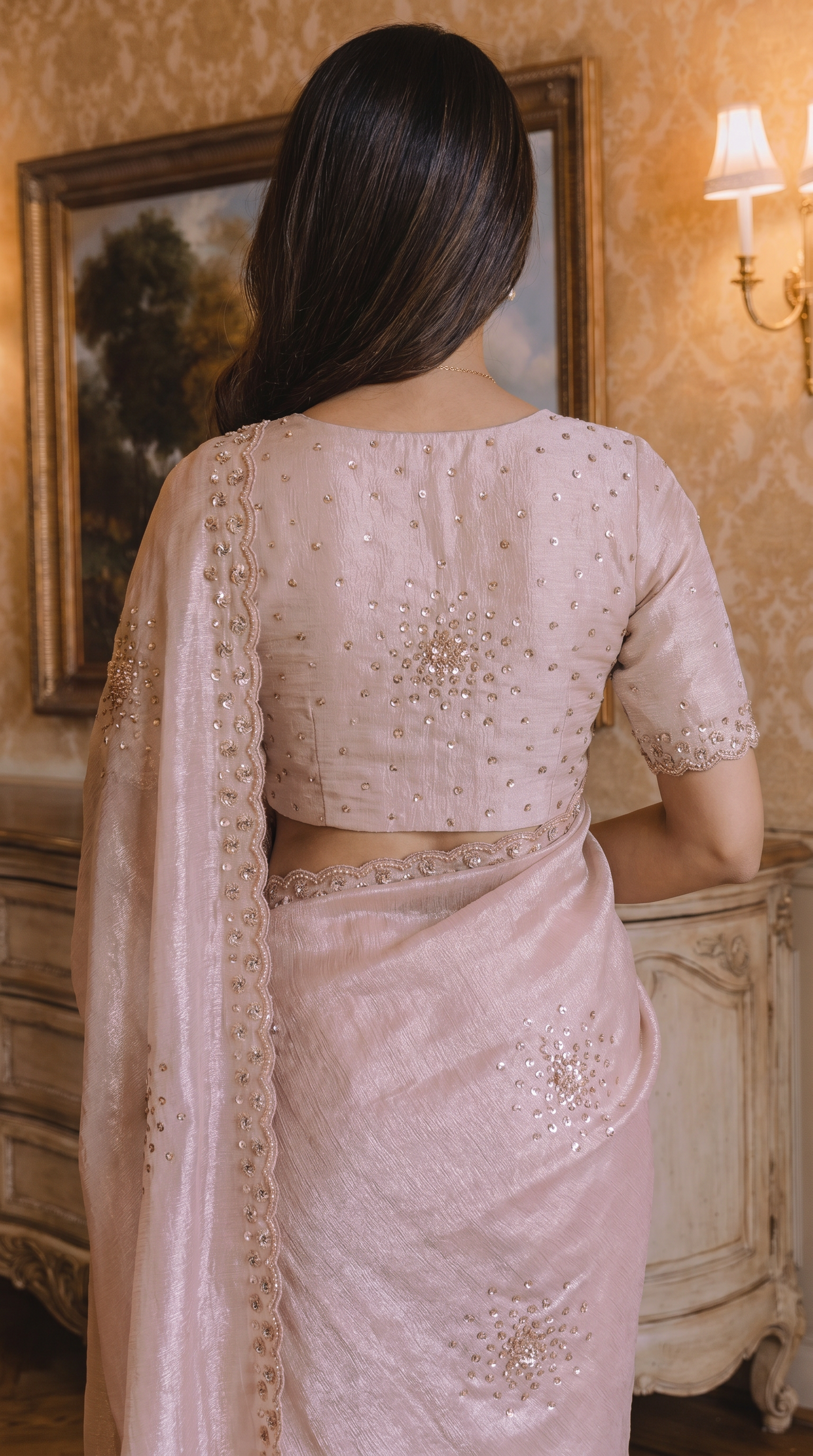 Tissue Organza Saree