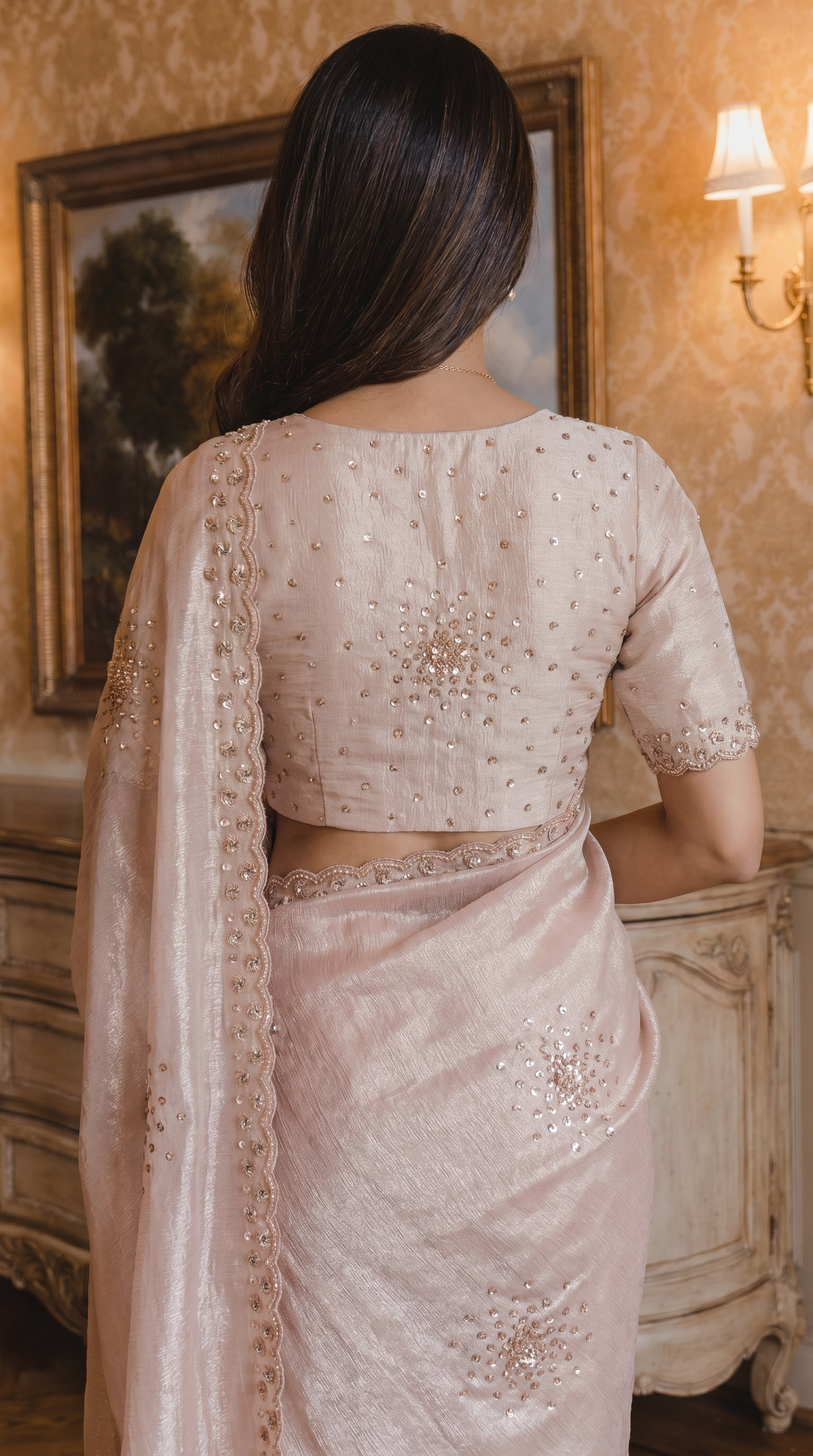 Tissue Organza Saree