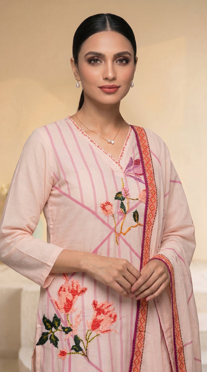 Light Pink Salwar Suit Set