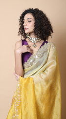 Aisha 4D Designer Saree with Intricate Cutdana Border